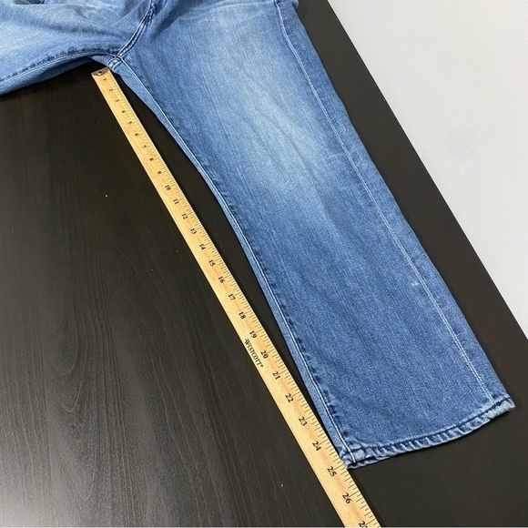 Adriano Goldschmied Jeans Womens 28 (Actual 32x25) Blue The Drew Straight Leg - Picture 11 of 16